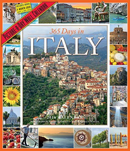 365 days in italy picture a day wall calendar 2016 Epub